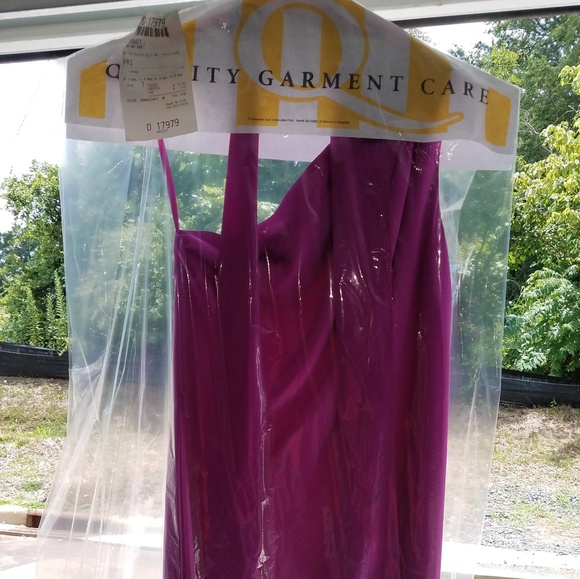 VINTAGE! LIMITED EDITION COLLECTION!Banana Republic Magenta Dress! - Picture 6 of 12